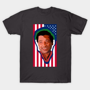 Cesar Chavez Mexico & America Outline T-Shirt